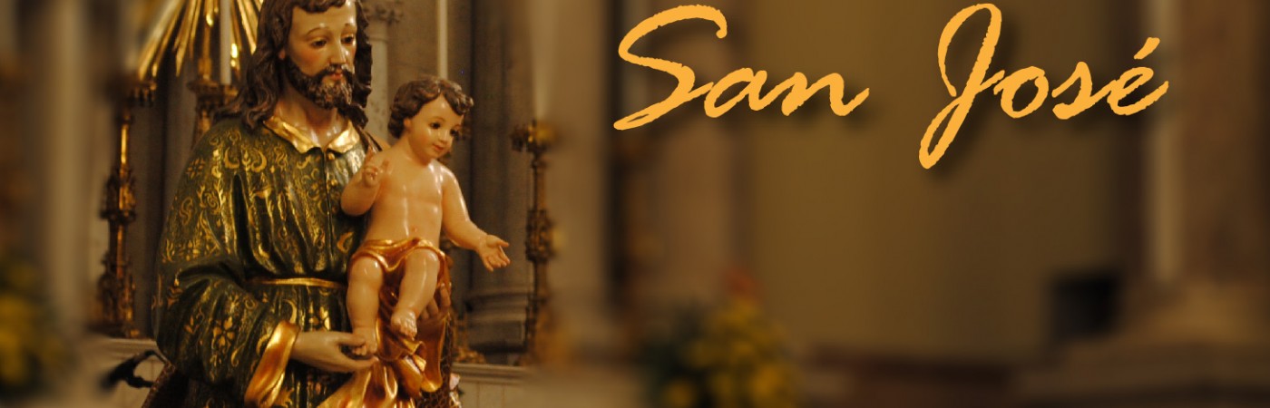 San José con el niño Jesús